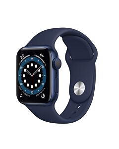 Apple Watch Series 6 Alu 40mm Blue/Blue GPS Refurbished 4*  