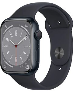 Apple Watch Series 8 Alu 45mm Black/Blue GPS Refurbished 5* 