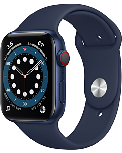 Apple Watch Series 6 AL 44mm Black/Blue GPS 4G Refurb 5*    