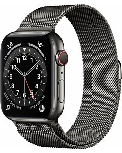 Apple Watch Series 6 Steel 44mm Black/Black GPS 4G Refurb 5*