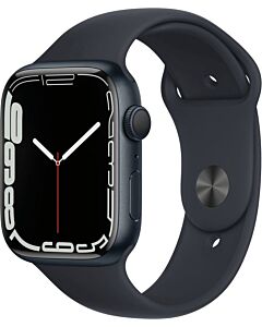 Apple Watch Series 7 Alu 45mm Black/Black GPS Refurbished 5*
