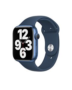 Apple Watch Series 7 Alu 45mm Black/Blue GPS 4G Refurb 5*   