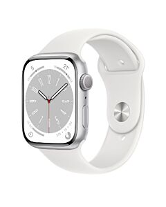Apple Watch Series 8 Alu 41mm Silv/White GPS Refurbished 5* 