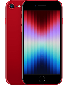 iPhone SE 2022 128GB Red Refurbished 5*                     