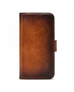 Senza Desire Leather Wallet Apple iPhone 11 Burned Cognac   